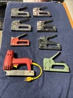 (8) Arrow Staple Guns-model T-50, T-50M, T-50P, T-50OC, IT-21, T-55 & ET-50!! B4 Used. Price: $89.99.