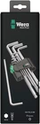 Wera 5073391001 Hexagon 950 PKL/9 Sb L-key Set, Blacklaser, Ballpoint ... New. Price: $32.44.