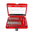 Genius Tools Piece 1/4" Dr. Metric & Sae Deep Hand Socket Set GS-244MS New. Price: $83.86.