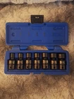 Cornwell Tools Blue Power 7 Pc 3/8" Drive Sae Swivel Impact Sockets CBPIU2 Used. Price: $150.00.