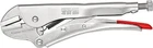 Knipex Tools - Locking Pliers, Straight Jaws, Chrome (4124225) New. Price: $45.05.