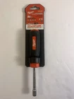 Milwaukee 48-22-2521 Hollowcore Magnetic Nut Driver 1/4" Sae High-depth Tool New. Price: $22.95.