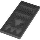 Wera 05137352001 9852 Foam Insert Kraftform Kompakt Ratchet Set 1, Empty New. Price: $44.47.