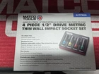 Matco Tools Pc 1/2" Dr Metric Thin Wall Impact Socket Set SCTPM46 Carbon Fiber New. Price: $113.95.