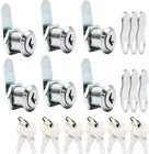 X-haibei 6 Pack Rv Cabinet Locks Keyed Alike Cylinder 7/8", Silver New. Price: $23.59.