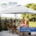 Patio 10X10 Ft Folding Pop-up Canopy Shade Shelter W/ Rotatable Feet White New. Price: $94.99.