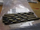 15/32" Cobalt 135 Split Point Tin Finish Heavy Duty Jobber Drill Qty New. Price: $120.00.