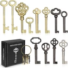 Skeleton Key, 12-KEY Universal Hollow Barrel Keys Kit For Antique New. Price: $14.93.