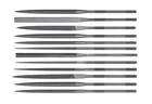 Set Of 12 6-1/4 Inch Cut Needle Files Swiss Pattern By Grobet New. Price: $162.54.