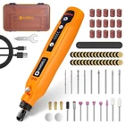 Hardell Mini Cordless Rotary Tool, 4V 5 Speed Display With Orange New. Price: $42.99.