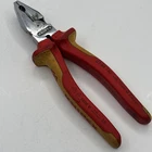 Knipex 02 06 0180 7 1/4" High Leverage Combination Pliers 1000V Insulated Used. Price: $28.87.