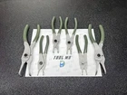 Snap-on Tools Usa New 6-PIECE Combat Green Soft Grip Ring Pliers Lot Set. Price: $249.95.