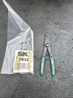 Sk Tools Usa Nos .038 Straight Tip Retaining Snap Ring Pliers 7832 S-k Ratchet New. Price: $25.00.