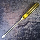 Stanley Plus Flat Slotted Screwdriver 1006-8" Round Shank 66-168 Usa 13" Used. Price: $14.90.