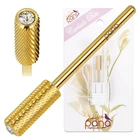 Pana Usa Professional Crystal Top Gold Small Barrel Nail Drill Bit Medium Grit New. Price: $8.99.