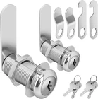 Cam Locks Cabinet Keyed Alike, 1-3/8'' (length) Cylinder Fits On 1-1/8'' New. Price: $21.48.