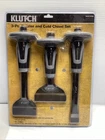 Klutch Bolster And Cold Chisel Set 3-PC. New. Price: $37.95.