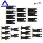 20PACK Oscillating Tool Metal Cutting 3 Type Professional Saw Blades New. Price: $22.51.