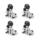 Lpraer 4 Pack Cam Drawer With Keys, Cabinet Locks 20MM Cylinder... New. Price: $22.38.
