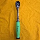 Snap-on SH936A Green 1/2" Drive Long Handle Soft Grip Ratchet 6PC Socket Used. Price: $245.00.