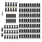 Lablt For Soft Metal Wood 110PCS Oscillating Saw Blades Set Professional New. Price: $52.74.