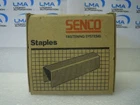 Senco F06BAA 3/8" X 1/2" 20 Gauge Galvanized 8000 Staples Rail Narrow **new Neuf. Price: $9.24.