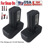 14.4V Battery For Snap On CTB8174 CTB8172 CT861DB CTR862 CTC772 Lithium New 100%. Price: $269.90.