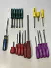 Chicago Tool Lot Of Used Screwdrivers Nut Torx Upholstery Puller. Price: $15.00.