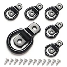 6 Pack Ring Tie Down Anchors Heavy Duty Steel Trailer Hooks 7MM New. Price: $16.04.