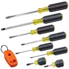 Klein Tools 9 Piece Screwdriver Set Cushion Grip Magnetic Tips Made Usa New. Price: $86.99.