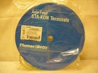 (500) Thomas & Betts Sta-kon Electrical Ring Terminal Crimp Connector RC863M New. Price: $49.99.