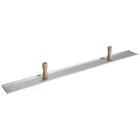 Kraft Tool Plaster Stucco Darby Smooth Edge 42" X 3.5" W/double Knob Handle New. Price: $34.50.