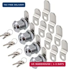 Wooch Cabinet Cam Lock, 5/8 Inch Keyed Alike Locks Secure File Drawer Door New. Price: $19.13.