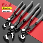 1PC Adjustable Water Pump Pliers: Quick-release Pipe Wrench Hand Tool 8/10IN New. Price: $21.79.
