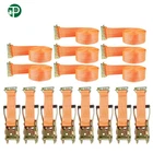 Ratchet Straps 8 Pcs 2IN 15IN 4400LB Tie Down Polyester Heavy Duty New. Price: $43.34.