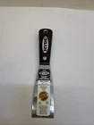 New Black Putty Knife Hyde Tools 2150 1-1/2" Stiff. Price: $8.29.