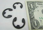 Lot 20 Rotor 1/2" External Shaft Retaining Rings Carbon Steel E-clip E-50ST New. Price: $8.99.