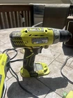 Ryobi P214 18V Drill, P4221TH Grinder, P117 Charger /battery Used. Price: $120.00.