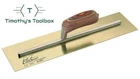 Kraft Tool 16"X5" Elite Series Star Golden Stainless Steel Trowel Wood Handle New. Price: $84.00.