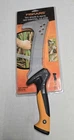 Fiskars Billhook Saw, Rust-resistant Blade, Sharpened Curve, Coarse Edge New. Price: $45.89.