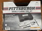 Pittsburgh Double Flaring Tool Kit 58641 45 For 3/16 1/2 Pipe Sizes New. Price: $25.48.