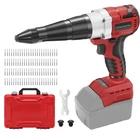 Cordless Rivet Gun Tool For Mil-waukee 18V Max Battery, Brushless Electric Au... New. Price: $89.99.