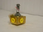 Parker 1/4" Port Brass Three-way Quick Exhaust Solenoid Valve 04F35C1116ACF New. Price: $42.40.