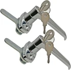 Purocean Level Handle Cam L-type Locking Door Cabinet 2 Sets PX055 New. Price: $36.00.