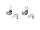 Kingsley 2 Pack Chrome Finish Zinc Steel Cam Lock With Inch 5/8", New. Price: $30.99.