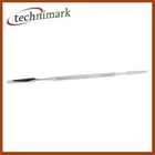 Excelta 342 Stainless Steel Mixing Spatula Double Ended With Round Handle, 7" New. Price: $5.00.