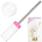 Professional Usa Ceramic White Large Barrel Bit Nail Drill Triple 3X Coarse Grit New. Price: $9.67.