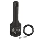 Uxcell 1/2" Drive M12 12MM Impact Triple Square Spline Bit Socket Metric 3"... New. Price: $17.35.