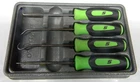 Snap-on 4PC Instinct Soft Grip Green Miniature Pick Set #SGASA204 Used. Price: $52.99.