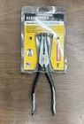 Klein Tools J203-8 Needle Nose Pliers With Cutter, Heavy Duty 8-INCH Journeyman New. Price: $15.00.
